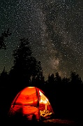 Tenting Under the Milky Way