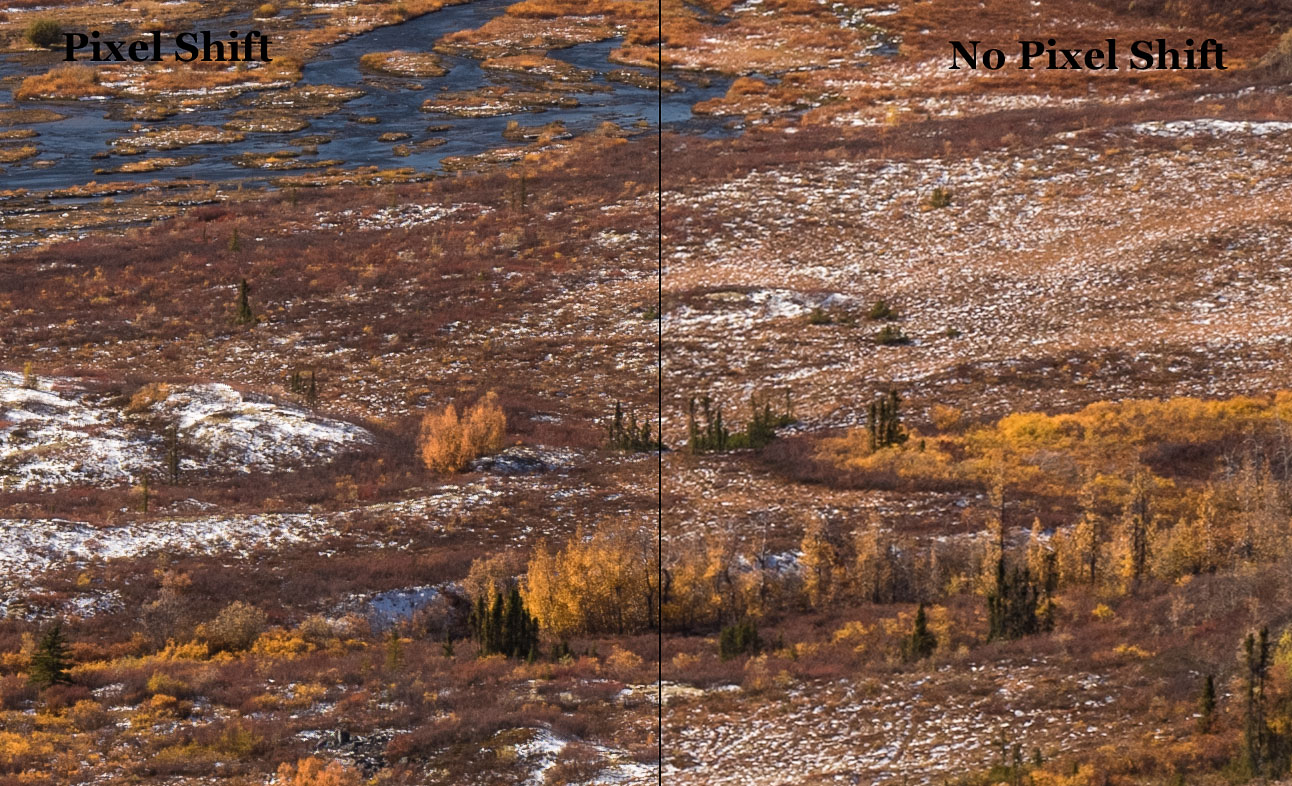 K-1 Pixel Shift Comparison - Tombstone Valley Autumn meets Winter